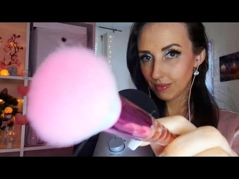 Magyar ASMR - Simogatom az arcod ecsettel hogy elaludj gyorsan 😶‍🌫️😴💤 #sleepyasmr 