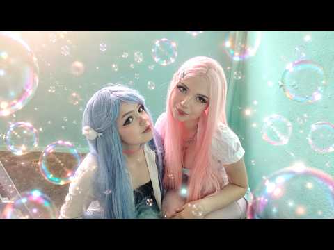 ASMR тебя нашли две аниме-девочки в подъезде… 🩷🩵