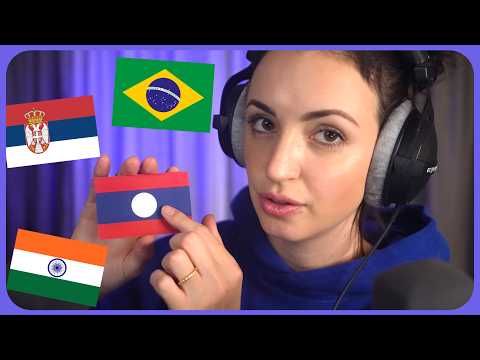2 Minute ASMR | Can You Name these Flags?