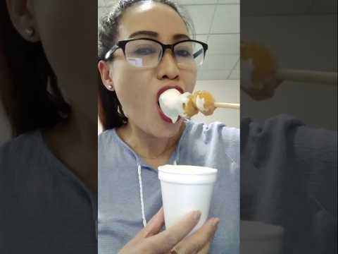 CREAMY DONUT #food #everyone #eating #shortsfeed #mukbang #food #donuts