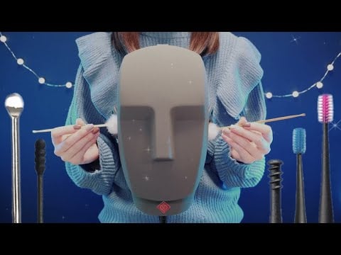 【ASMR】99%眠れる💤至高の両耳耳かき6種類👂🤯【KU100】