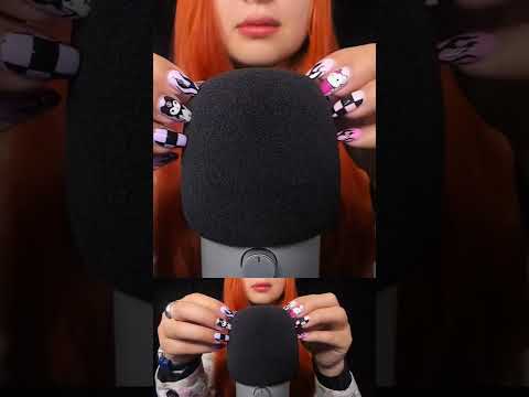ASMR Brain Melting Mic Scratching 🧡 #SHORTS #asmr 19 de febrero de 2026