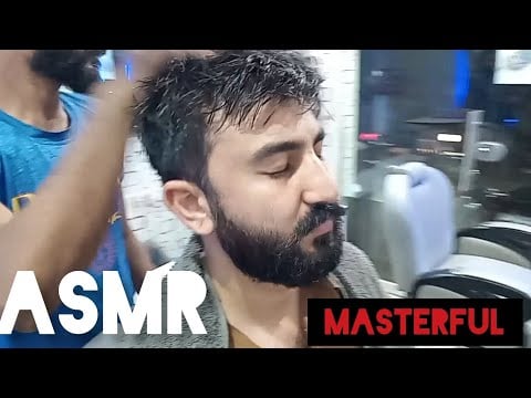 FASTEST ASMR HEAD MASSAGE BY EXPERT BARBER 💆‍♂️ UPER BODY MASSAGE ✅️