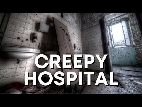 CREEPY HOSPITAL ATMOSPHERE - Voices , Ambient Hospital Sounds, Ticking Clock | ASMR Atmosphere
