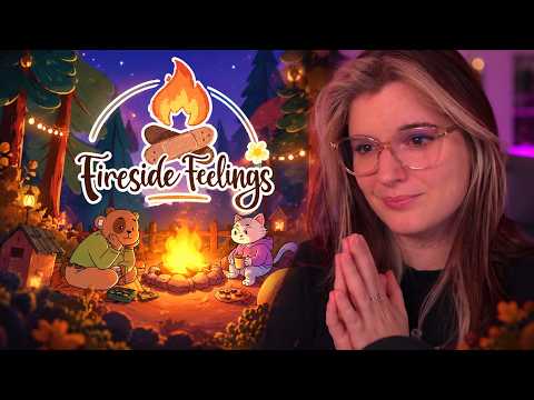 Le jeu qui fait du bien à l'âme 🥹 Fireside Feelings 🔥ASMR Gaming Cosy