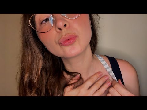asmr very random personal attention with hand sounds, body tapping, scalp scratching, face tracing 😊