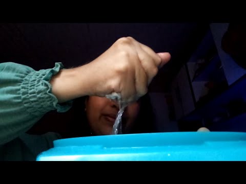 ASMR Barboterapia: Hidratação, toalha quente, esfoliação, massagens, navalha, tesoura, espuma🪒💆‍♀️💈