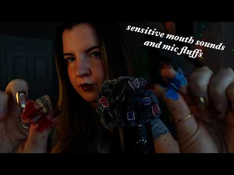 ULTRA TINGLY bugs on the mic ASMR *gentle clicky whispers and personal attention*
