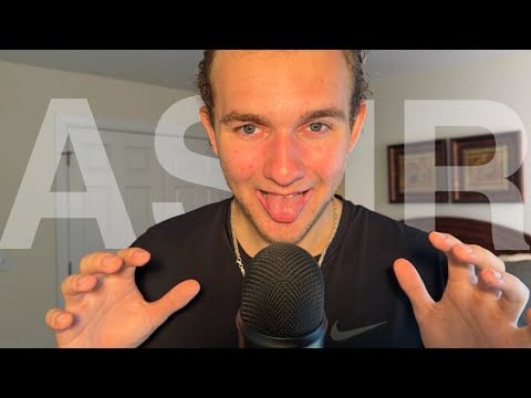 ASMR a very rare mouth sound video