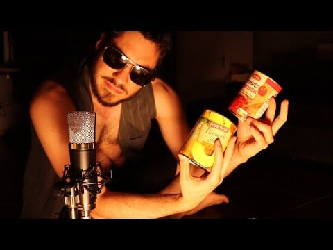 ASMR le collectionneur de boites de conserves