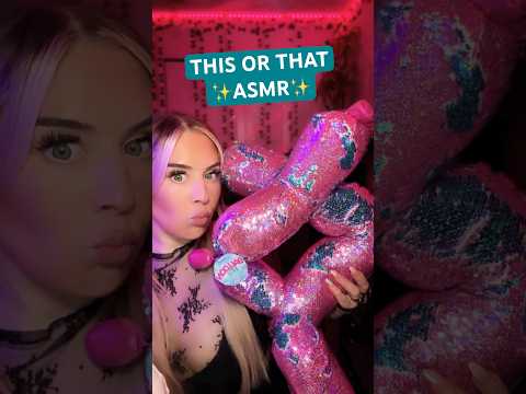 ✨SEQUIN 🐩 OR BEADED 🍄✨ which one is it for you⁉️ #asmr #tingles #relax #asmrvideos #asmrsounds #fy