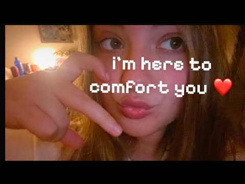 ASMR for people who feel misunderstood, lonely, anxious, etc. i’m here for you ❤️