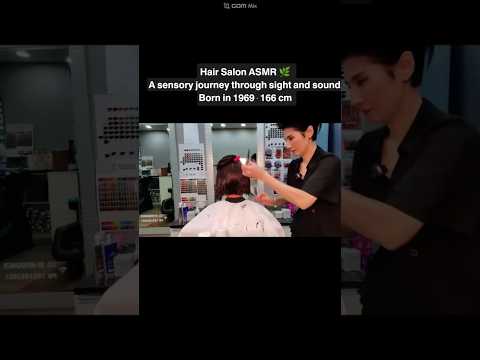 미용실ASMR 시각과청각의 활성화 #단발컷트 Hair salon ASMR visual and auditory activation #Shortcut