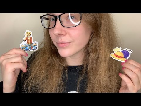 ASMR Trigger Words (Relax, Sleep, Tingles, Okay), Hand Movements, & One Piece Rambles | Custom Video