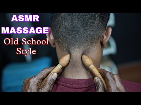 Old School Style ASMR Head Massage By Uncle Barber | ASMR Head Scratching | ASMR Head Champi