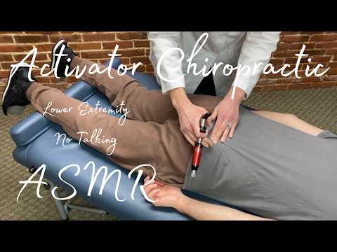 Activator Chiropractic ASMR - Lower Extremity No Talking