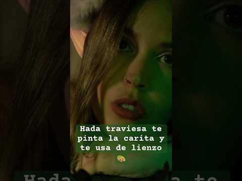 ASMR Hada traviesa te pinta la carita hasta dormirte ✨🧚‍♂️ #asmr #asmrrelajante #asmrfantasia