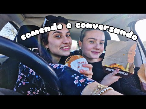 ASMR NO CARRO COM A MINHA IRMÃ✨️💕