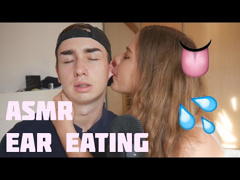 ASMR Ear Eating👂Mouth Sounds 💋 | ASMR Couple 💏 (Reupload)