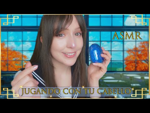 ⭐ASMR Tu Amiga OBSESIONADA Contigo te Peina y Juega con tu Cabello🪮[Sub] Soft Spoken