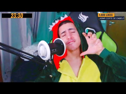 🔴 ASMR AO VIVO DO DINO 🐱‍🐉 - Clique aqui para DORMIR!