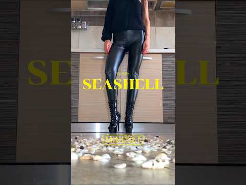 Pleasing Boots vs. Seashells! Oddly Satisfying Heels Crushing Things! ASMR