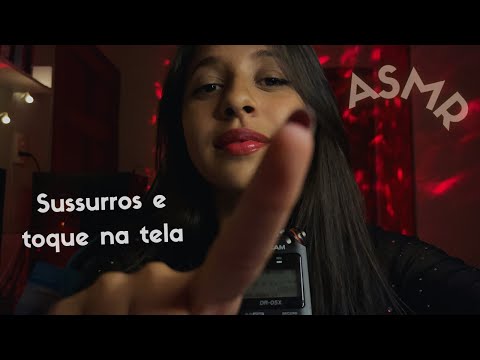 ASMR: SUSSURROS ARREPIANTES E TOQUE NO SEU ROSTO