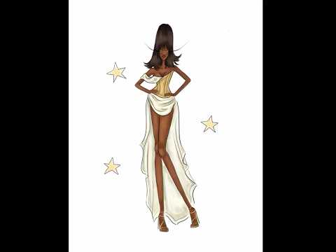 Naomi Campbell #art #drawing #digitalart #fashionillustration