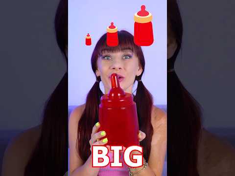 ASMR Candy Bottle Big, Medium, Small #shorts