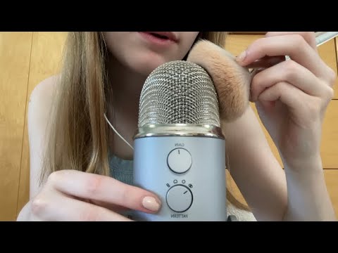 ASMR Mic Brushing For Relaxation & Sleep 💤 Comforting Words Of Affirmation