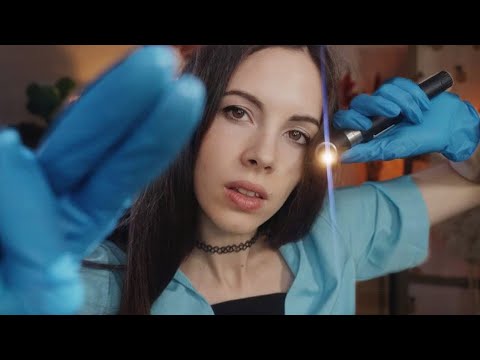 ASMR | The Cranial Nerve Exam You Never Knew You Needed 😴 (For Sleep)