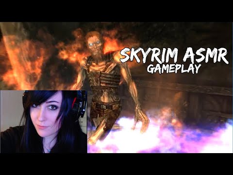 ASMR Skyrim Gameplay [Whispering and Keyboard Clicking]