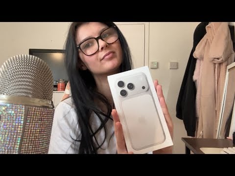 ASMR IPhone 17 Pro Unboxing 
