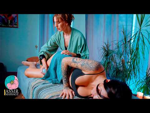 Side Vacuuming ASMR Massage by Olga to Tracy