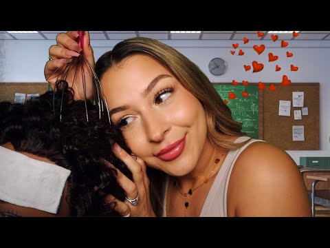 ASMR Girl obsessed with YOU helps you with your Migraine 🤕😍