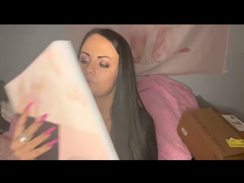 ASMR random tapping haul w/ whispered rambles