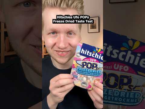 Hitschies Ufo POPs Freeze Dried Taste Test #asmr