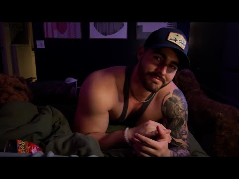 ASMR Boyfriend Snuggles and Kisses After the Gym 🥰