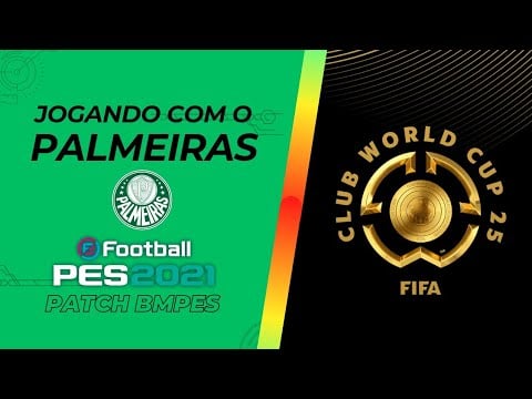 ASMR JOGANDO O MUNDIAL DE CLUBES COM O PALMEIRAS PES 2021