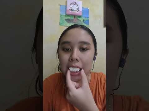 ASMR Strawberry Nougat Crisp Sweet Snack 🍓 #asmr #eating #asmrsnacks