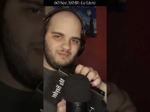 60 sec ASMR : Le Livre  #asmr #asmrfr