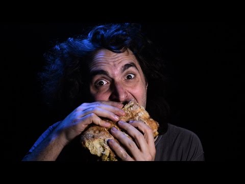 ASMR Eating Epic Sausage Egg and Cheese Crunchy Ciabatta Sandwich 먹방