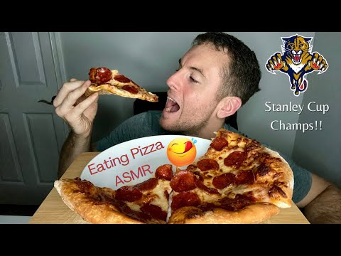 ASMR Domino’s Pizza Mukbang (Eating, Drinking, and Close-Up Mouth Sounds for Sleep & Relaxation)