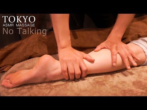 ASMR むくみ疲労のストレス足を癒す足つぼマッサージ