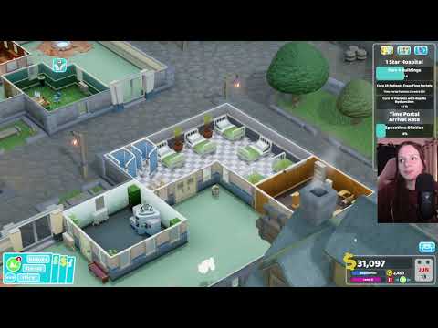 ASMR Two Point Hospital Playthrough - Whispered
