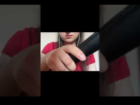 Quickly styling your hair 🪮 #visualtingle #lofiasmr #hairasmr #hairstyleasmr #hairstraighteningasmr