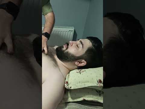ASMR AMAZING SPORTS MASSAGE #chest #massage #asmr #shorts #sleepsolution #relax
