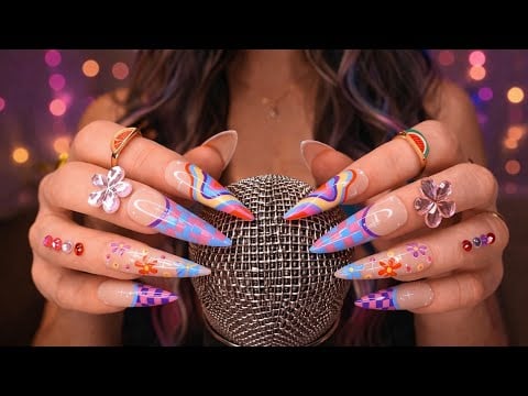 So Satisfying You’ll Keep Listening 😵‍💫✨ Mic Scratching & Tingly Sounds