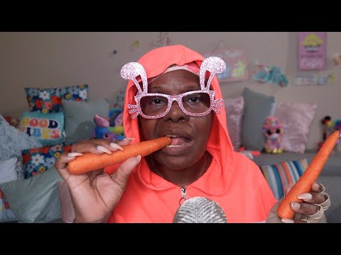 CARROTS ASMR EATING SOUNDS