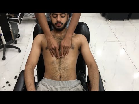 Best Chest & Back Massage | Relaxing Full Body Stress Relief 💈